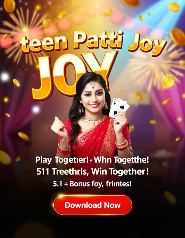 Teen Patti Joy Mod Apk Banner